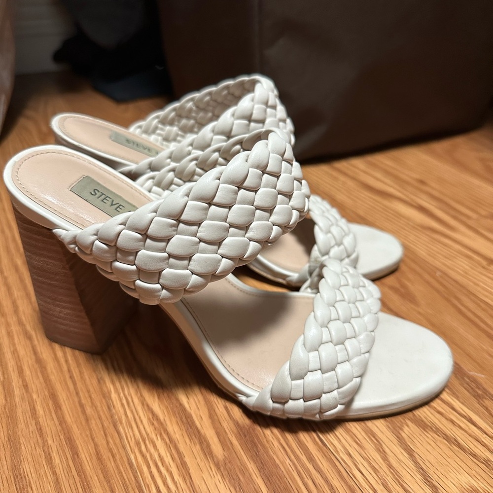 Steve Madden Braided Mule Heel 8